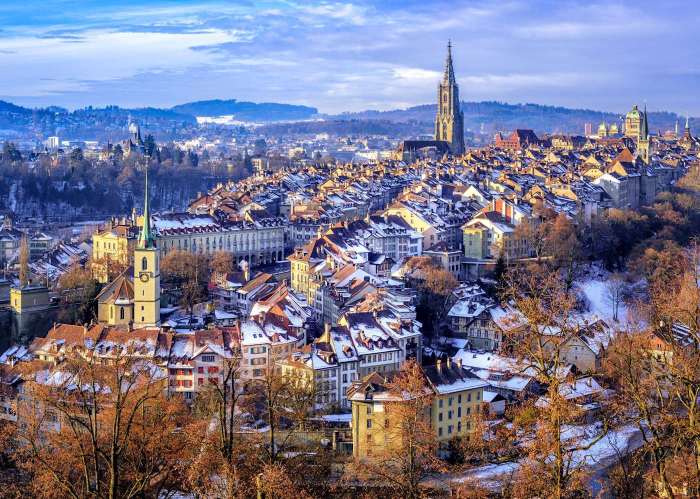 Bern rooftops